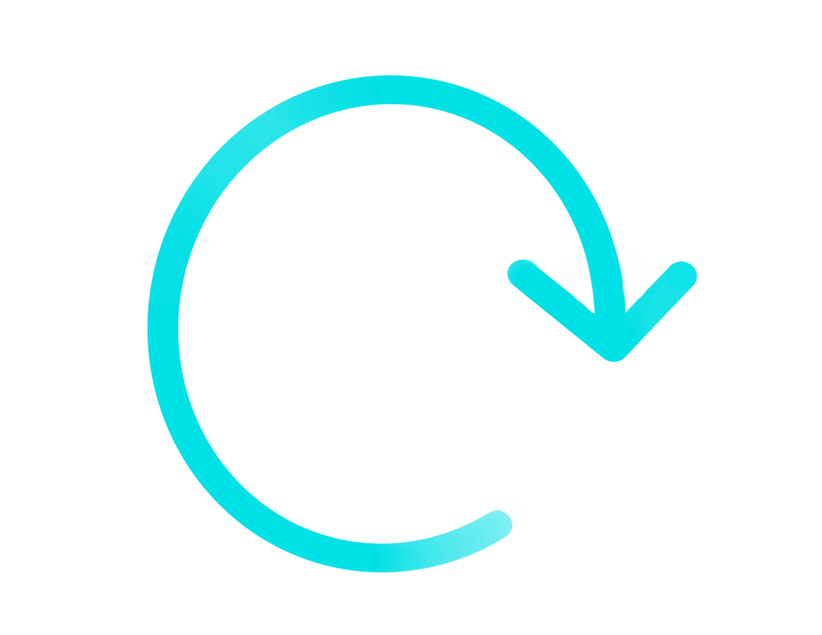 Image of blue restart symbol